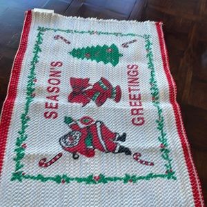 Christmas rug, made in the USA